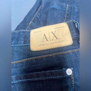 Armani Exchange Boot Cut Jeans Size 8 Regular Perfect Condition